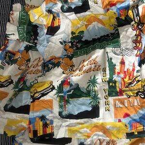 Kith Multicolor Graphic Print Shirt and short set